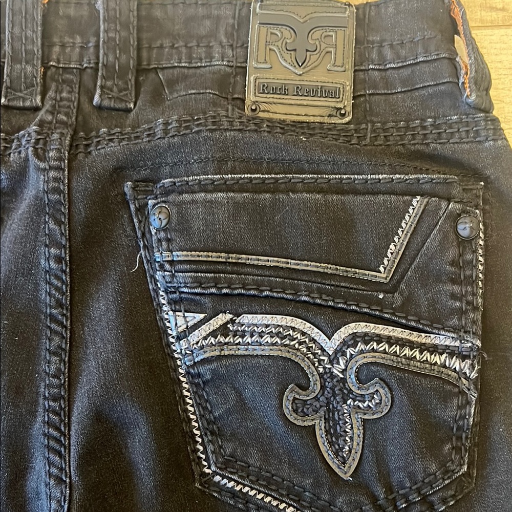 Rock Revival Ismael Straight Stretch Jean Men’s Size 38R